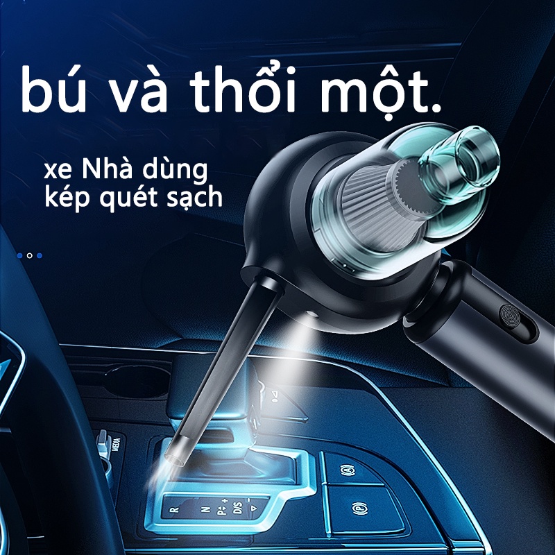 Máy Hút Bụi 6000mAh 2 Trong 1 60000RPM 15000PAwith Có Thể Tháo Rời Tiện Dụng Cho Bàn Phím Máy Tính