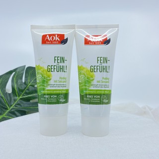Tẩy da chết mặt Aok 100ml nhẹ nhàng làm sạch tế bào chết duy trì độ ẩm cho da