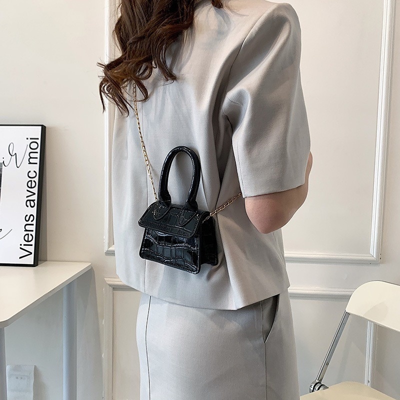 Túi Đeo Chéo Mini Họa Tiết Vân Đá NB00159