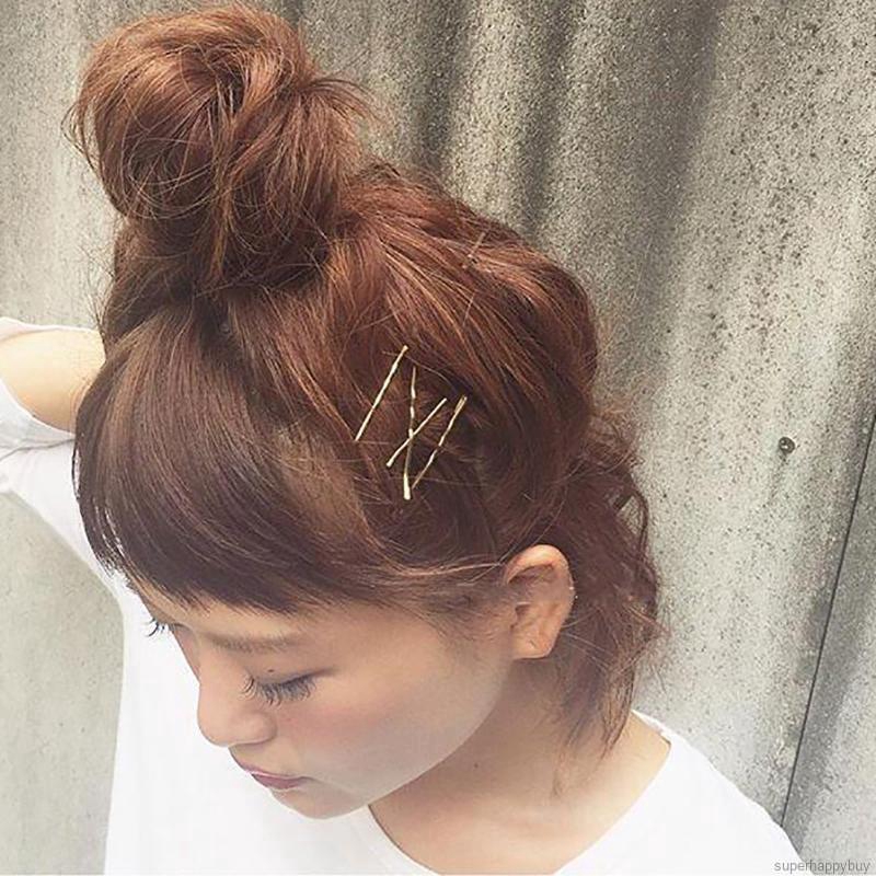 Set 24 kẹp tóc kiểu dáng đơn giản tiện dụng dành cho nữ