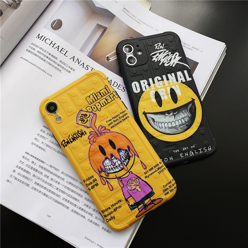 iPhone 12 Pro max Ốp điện thoại dẻo đèn/vàng hình đầu lâu cho IPHONE 7/8 PLUS / X / XS / XR / XS MAX / 11/11 PRO / 11 PRO MAX / SE2 | BigBuy360 - bigbuy360.vn