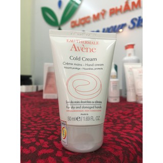 KEM DƯỠNG NGĂN NGỪA KHÔ DA TAY AVENE COLD CREAM HAND CREAM 50ML