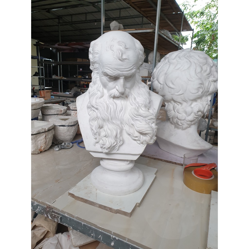 Tượng thạch cao Moses 67cm