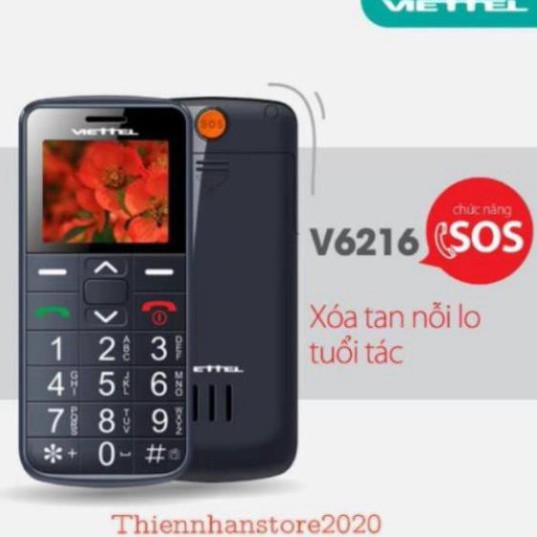 (TKPM)-ĐIỆN THOẠI CHO NGƯỜI GIÀ SUMO V6216   -(cherri)