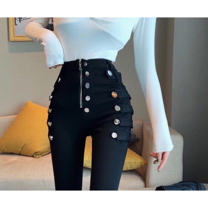 QUẦN NGỐ KAKI NHIỀU NÚT