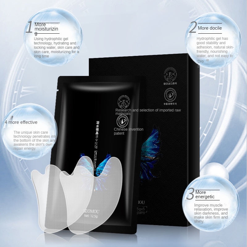 Mặt Nạ Mắt microcrystalline Nasolial Gấp Nếp Nhăn Dưỡng Ẩm Làm Săn Chắc Da