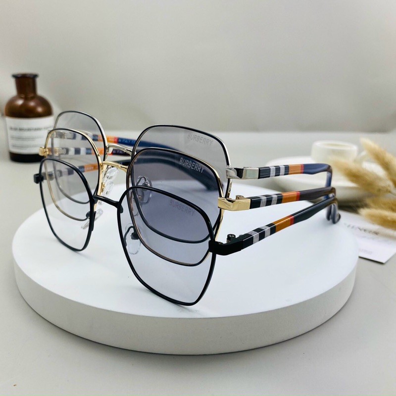 Kính giả cận Đổi Màu gọng kim loại mảnh dáng bầu form dễ mang đổi màu đi nắng - về đêm lại trong suốt như hình | BigBuy360 - bigbuy360.vn