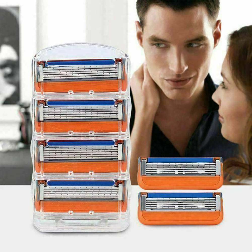 16Pcs For Gillette Fusion 5 Layer Men Razor Blade Refills Replacement Gift