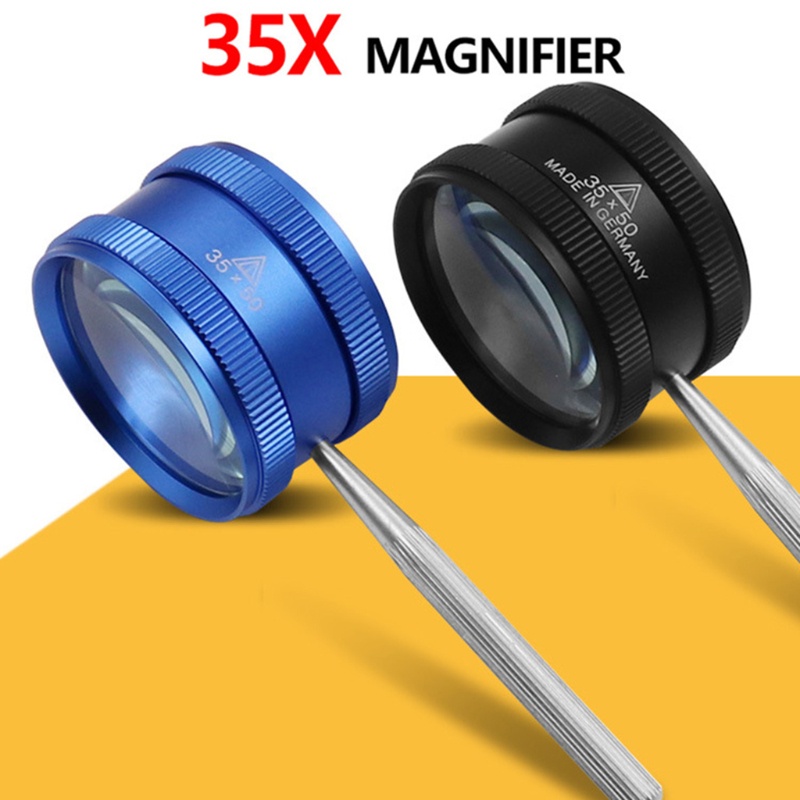 Kính Lúp Đọc Sách Phóng Đại 35x Cầm Tay Phong Cách Cổ Điển Cho Bé