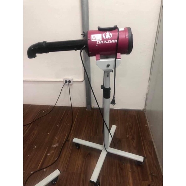 Bộ máy sấy đứng Chunzhou Bs2400 kèm chân và ống thổi sấy mặt,sấy bông cho chó mèo-ChuChu pet