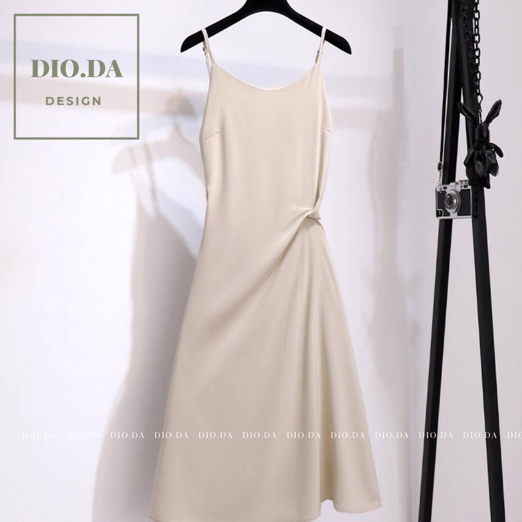 [CÁCH ĐIỆU] Váy Lụa Xoắn Eo - Dioda | BigBuy360 - bigbuy360.vn
