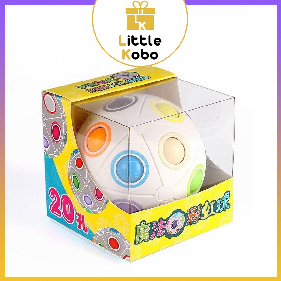 Rubik MoYu YJ Rainbow Ball 12 20 Lỗ Rubic Biến Thể Magic Ball YongJun Siêu Xịn Đồ Chơi Trí Tuệ Trẻ Em Phát Triển Tư Duy