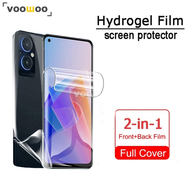OPPO Reno 5 4G 5G Full Cover Hydrogel Film cho OPPO Reno 7 Pro 5G 5 Marvel Edition 5F 6 5 Lite 5Z 4Z