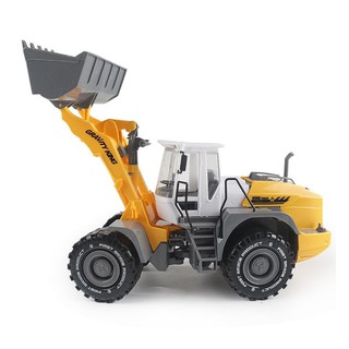 Mô hình xe máy ủi, máy xúc đất đồ chơi trẻ em