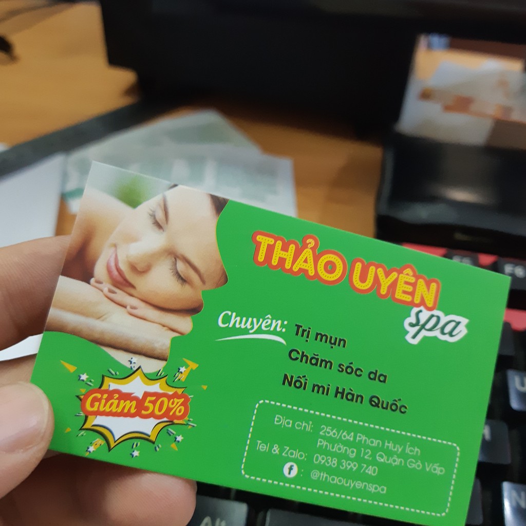 Thiết kế, in danh thiếp, namecard theo yêu cầu