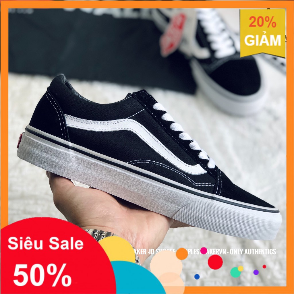 [XẢ KHO] Giày Vans Old Skool  FREESHIP Giảm 50k Khi Nhập Mã [VANSREAL] Giày Vans Chính Hãng- Chuẩn Auth