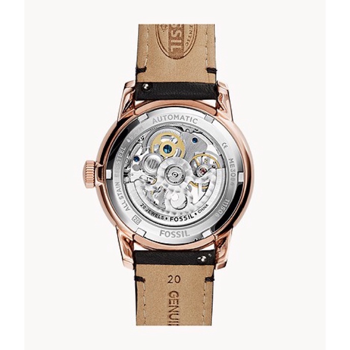 Đồng hồ nam [CHÍNH HÃNG] FOSSIL ME3084 SKELETON AUTOMATIC ,bảo hành 12 tháng