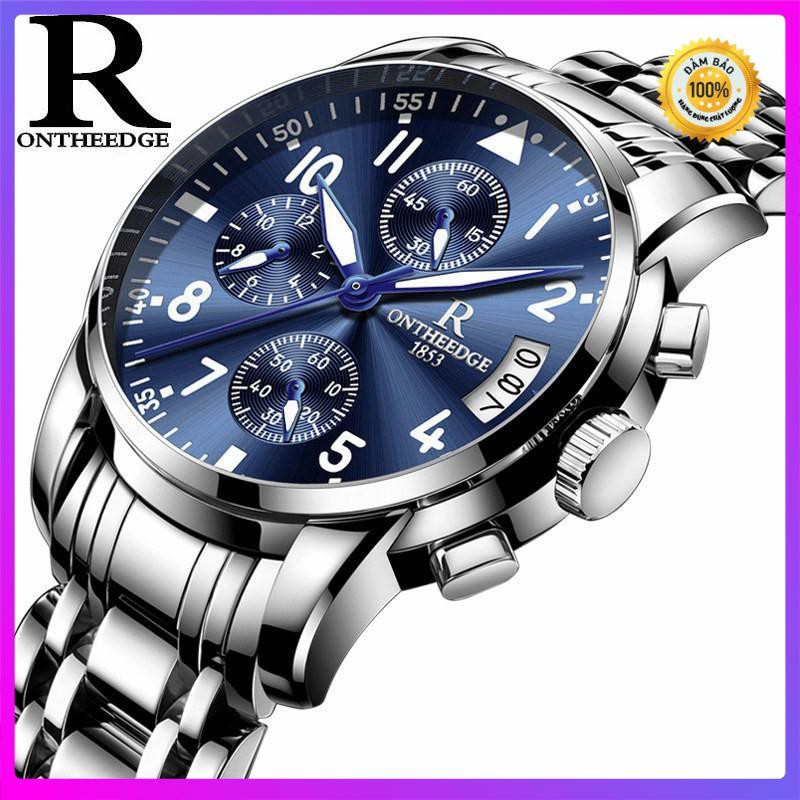 [Hàng xịn] ĐỒNG HỒ RONTHEEDGE NAM CHÍNH HÃNG MÀU ĐEN FULL (TẶNG HỘP VÀ PIN DỰ PHÒNG) | BigBuy360 - bigbuy360.vn