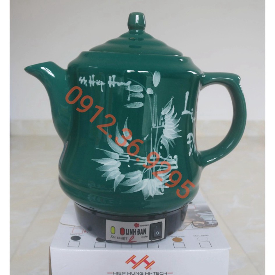 Ấm Sắc thuốc Linh Đan Hiệp Hưng 3.2L [HÀNG CHÍNH HÃNG] Bảo hành 12 tháng