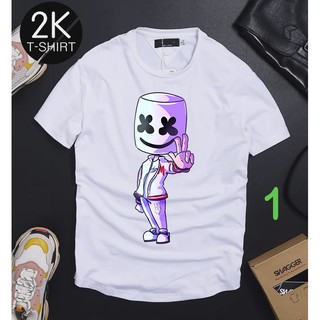Áo thun Unisex Nam Nữ Marshmello