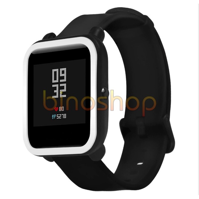 Ốp silicon thể thao viền màu Amazfit Bip