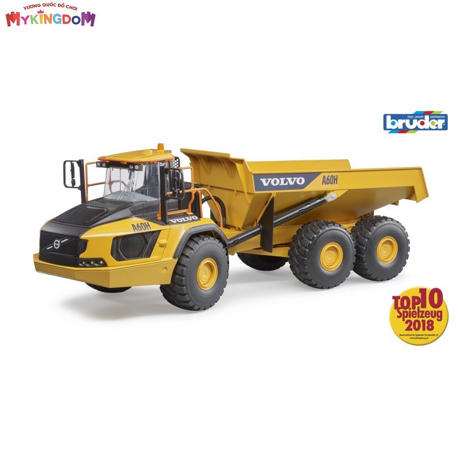 Đồ chơi dạng mô hình theo tỷ lệ thu nhỏ 1:16 Xe ben Volvo BRUDER BRU02455