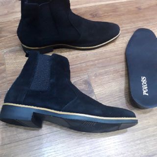 giày chelsea boot da lộn