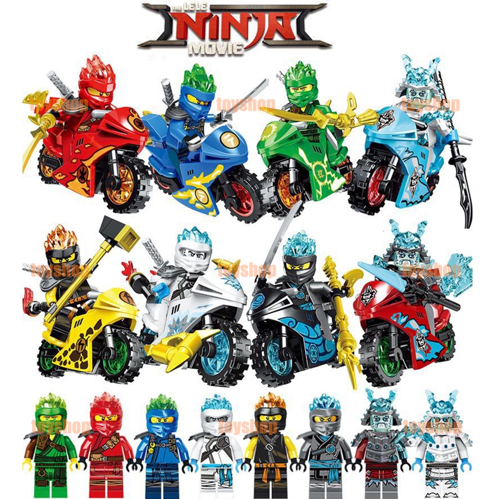 Set 16 Mô Hình Mô Tô Ninjago 31050 + 61015
