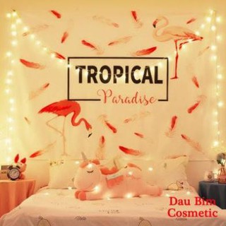 [HÀNG ĐẸP]Tranh vải treo tường trang trí decor vintage hàng loại 1 size to - YLDB