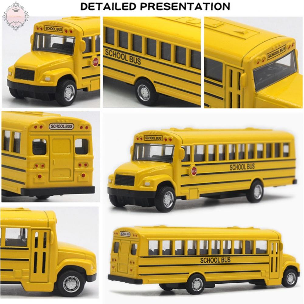 School Bus Model Alloy Diecast Toy Vehicle Toy Decor Gift【HOT SALE】