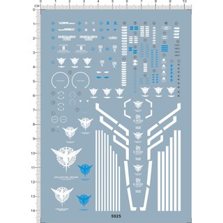 Decal nước MG 1/100 00 Seven Sword