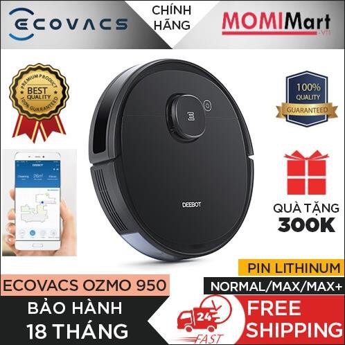 ROBOT LAU NHÀ ECOVACS DEEBOT OZMO 950 - Chính hãng