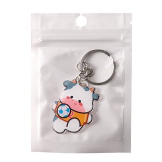 Móc Khóa Bò Sữa Cute