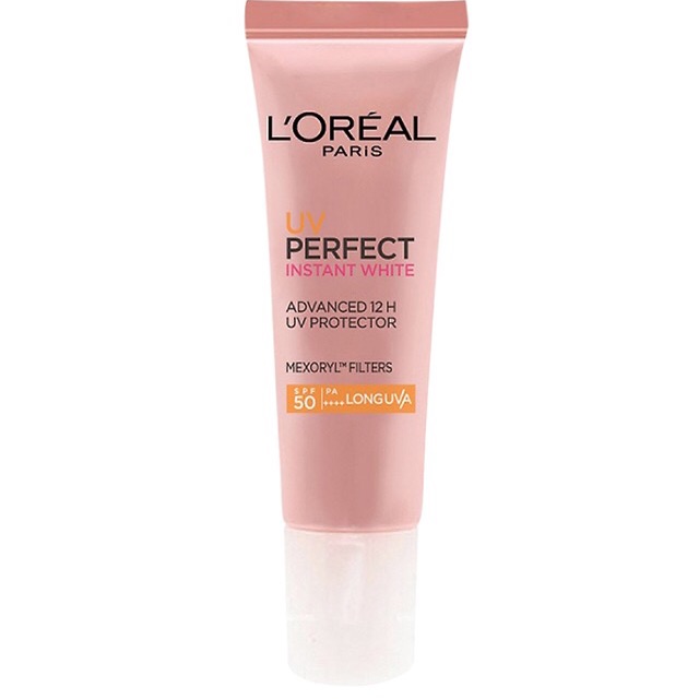 Kem chống nắng dưỡng da trắng sáng tức thì L'oreal UV Perfect 15ml