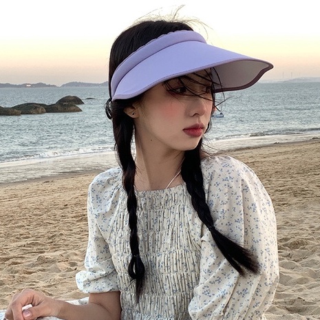 Mũ rộng vành chống nắng nữa đầu thời trang HALA nón cói nữ đi biển mùa hè năng động cá tính