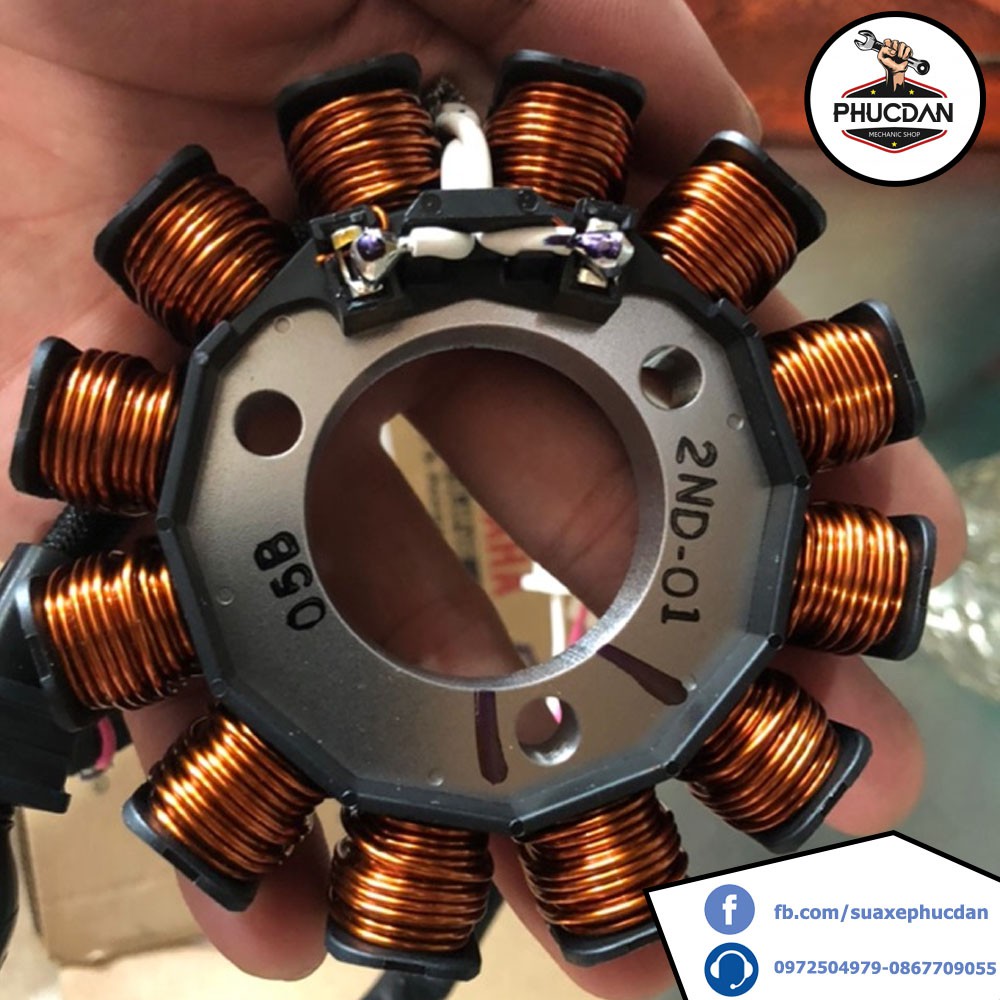 Cuộn lửa ex135 ex150 chính hãng
