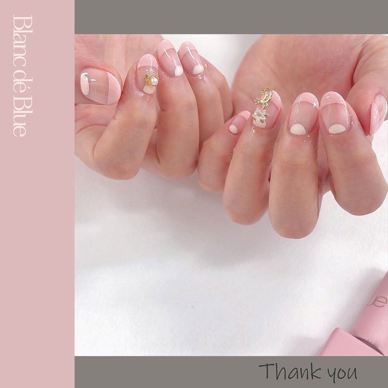 Sơn gel Blanc dé blue chính hãng Hàn Quốc - Tách lẻ 01~12 - Blancnail