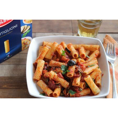 Nui ống tre lớn số 83 Barilla Tortiglioni hộp 500gr