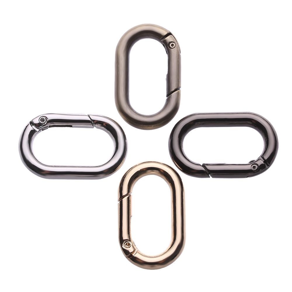 Set 1/2/4/5 móc kẹp hình oval tiện dụng dành cho các chuyến leo núi/cắm trại
