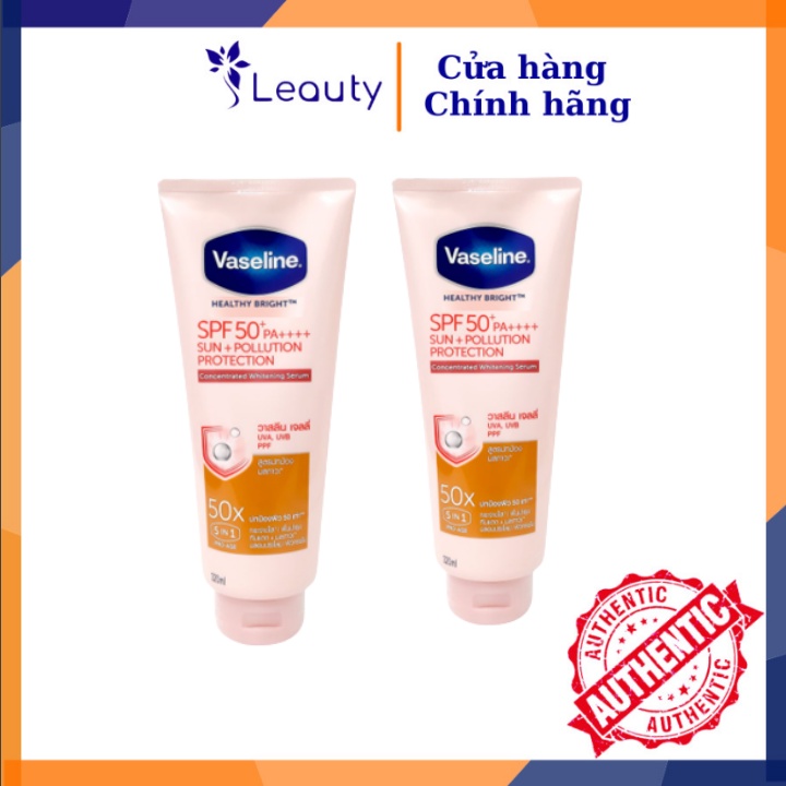 Sữa Dưỡng Thể Vaseline Perfect Serum 50X Tuýp 320ml Thái Lan