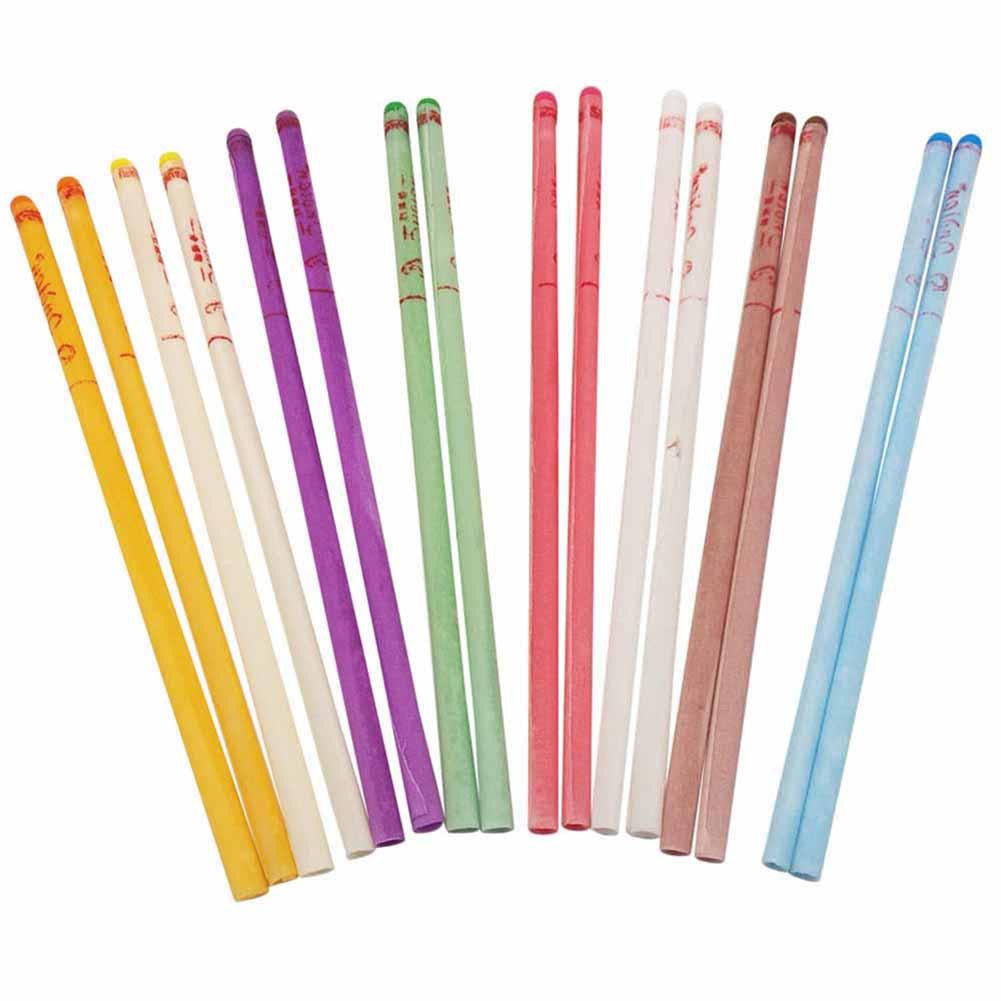 Set 2 nến xông lấy ráy tai sáp ong tự nhiên nhiều màu sắc