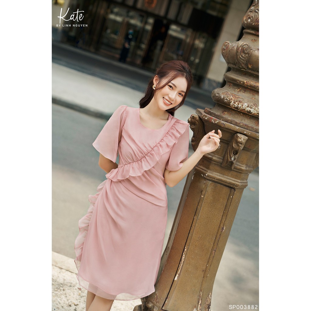 Váy tơ Kate by Linh Nguyen size L like new