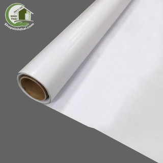 [ 1 mét ] bạt nhựa màu trắng - khổ 1,5m