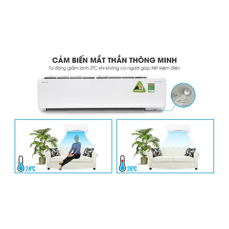 Điều hòa Daikin 18000BTU 1 chiều Inverter R32 Cao cấp FTKC50TVMV/RKC50TVMV