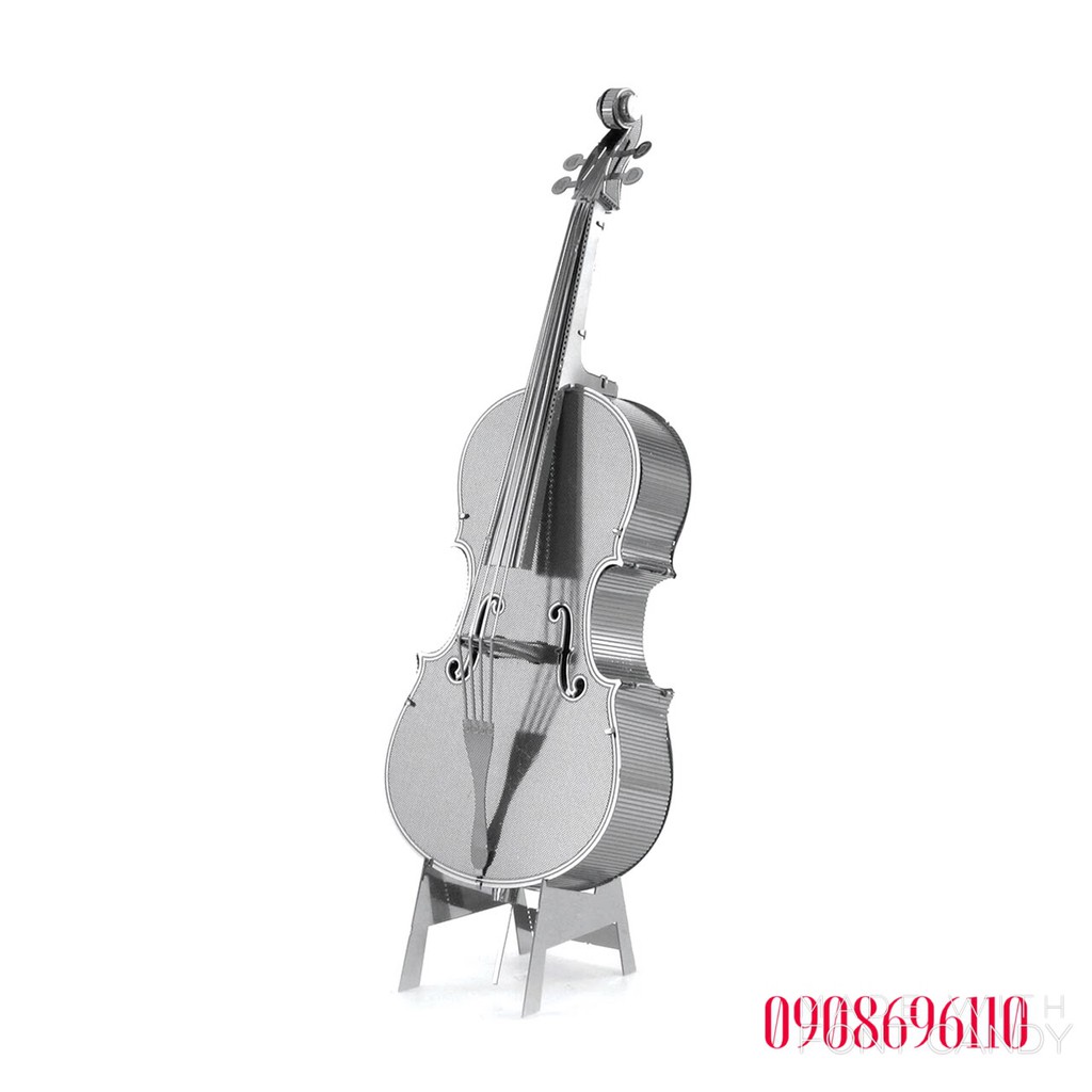 MÔ HÌNH 3D KIM LOẠI đồ chơi lắp ráp đàn violon, đồ chơi xếp hình