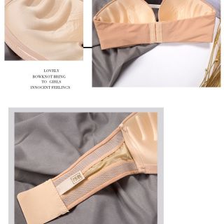 Áo ngực chống tuột cho áo cúp ngực, mút mỏng nâng ngực, thoải mái.