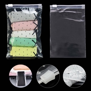 Túi zip khoá lụa mờ đựng quần áo, phụ kiện dẻo dai bền tiện dụng, túi đựng đồ khi đi du lịch không thấm nước