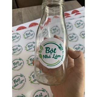In tem decal dán THEO YÊU CẦU (4cm)