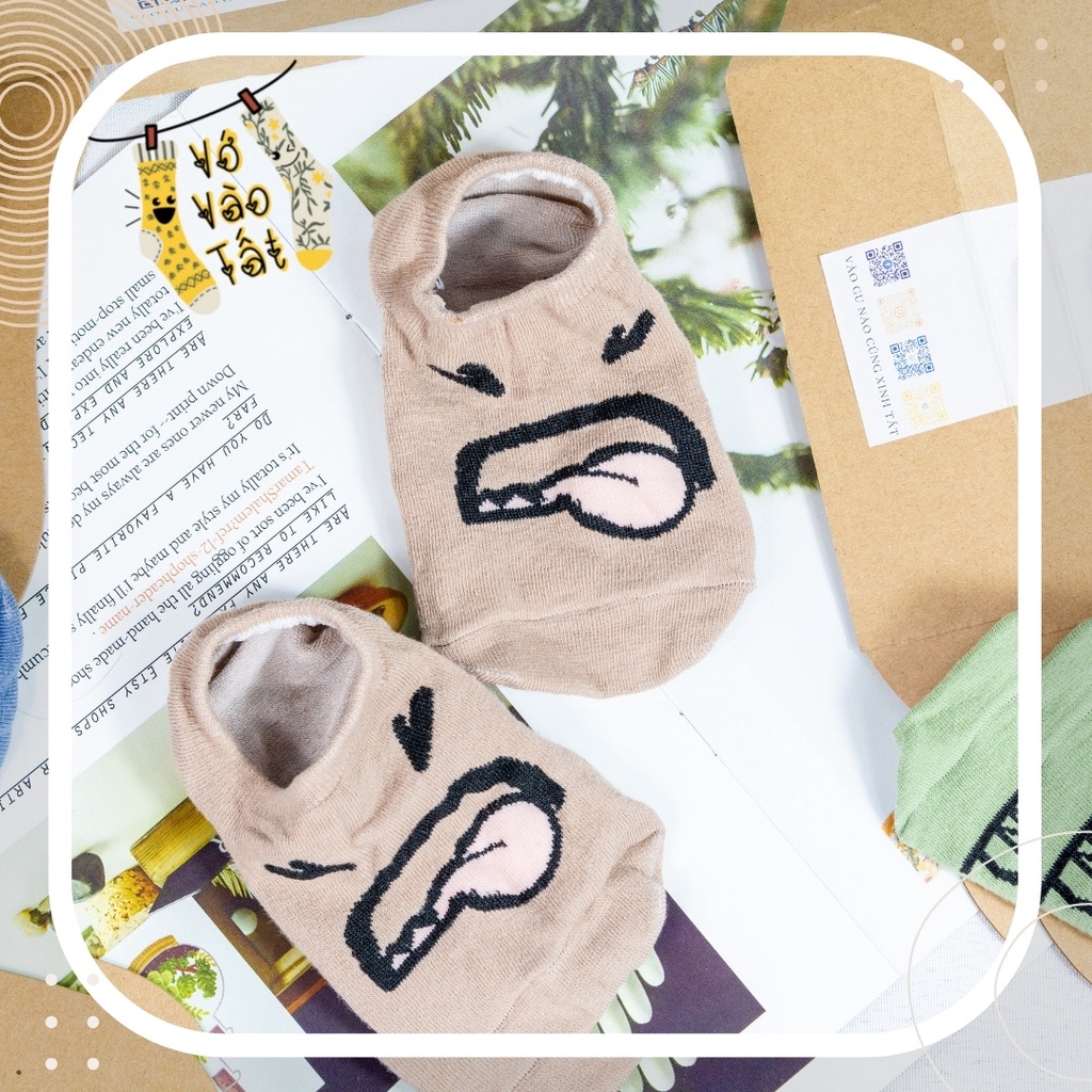 TẤT VỚ LƯỜI EMO QUÁI VẬT TINH NGHỊCH