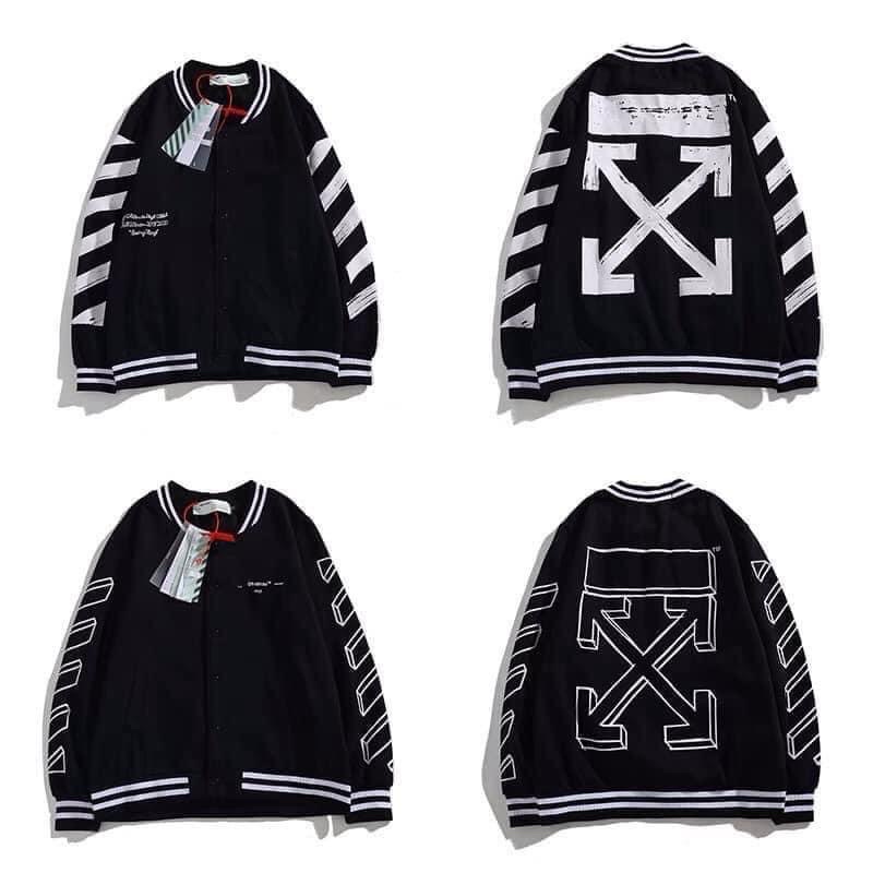 ÁO KHOÁC BOMBER OFF WHITE